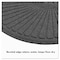 Guardian Floor Protection Floor Mat, 0.25" Thick, Charcoal, 72 in W x 72 in L EGDSF030604 - alternate 2